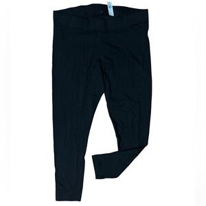 Old Navy Black Cotton Full Length Leggings